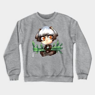 Bamboo and Panda Crewneck Sweatshirt